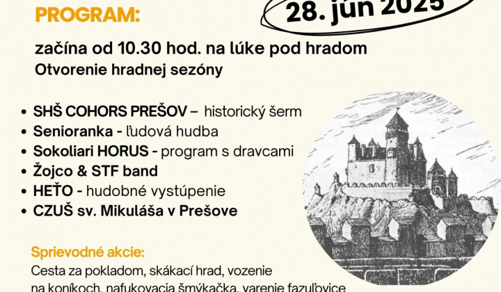 Fotka - Hradný deň v obci Ruská Nová Ves