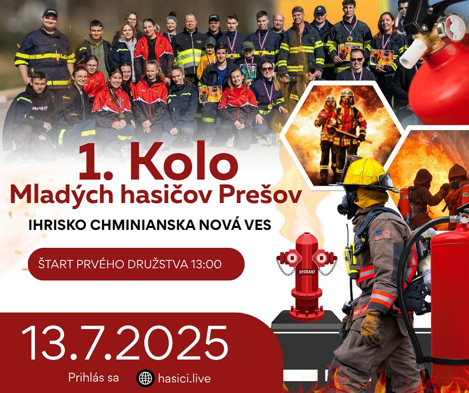 Fotka - 1. Kolo Mladých hasičov Prešov