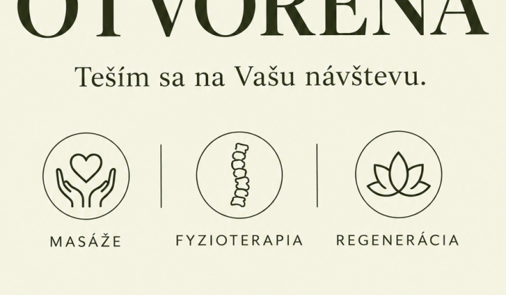 Fotka - Masáže, fyzioterapia - Chminianska Nová Ves